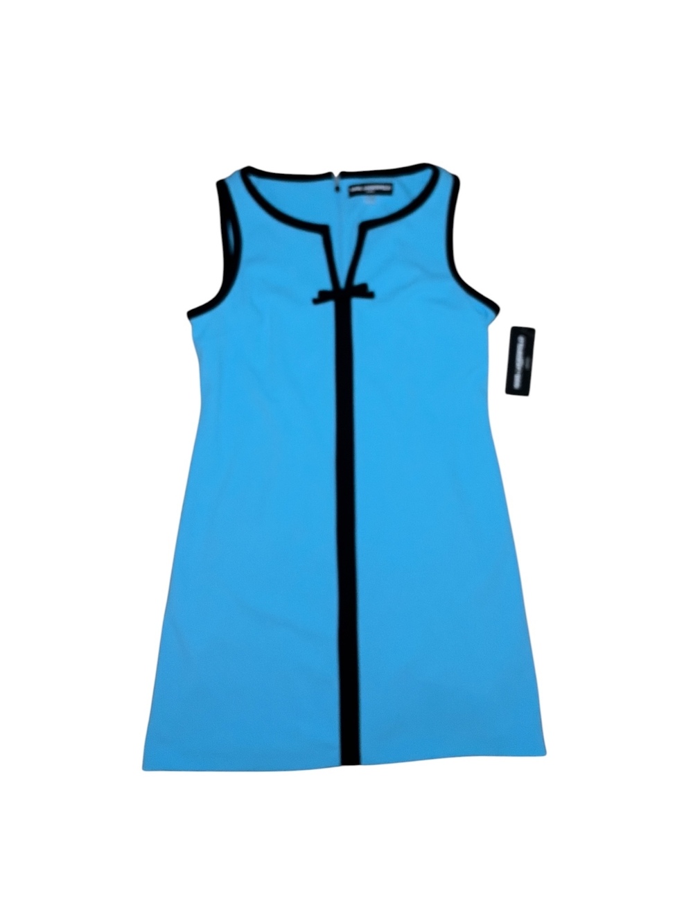 Karl Lagerfeld NWT Size 12 Blue And Black Shift Dress